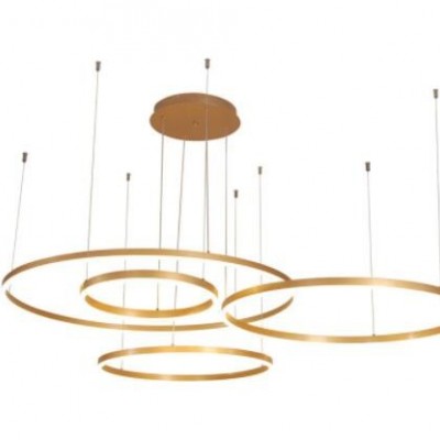 北欧轻奢LED客厅灯金色全屋套餐灯具组合创意三室两厅卧室吸顶灯