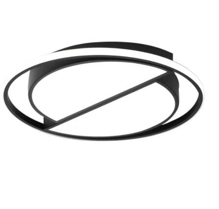 2021新款led吸顶灯圆形创意简约房间卧室灯铁艺餐厅灯北欧客厅灯图2