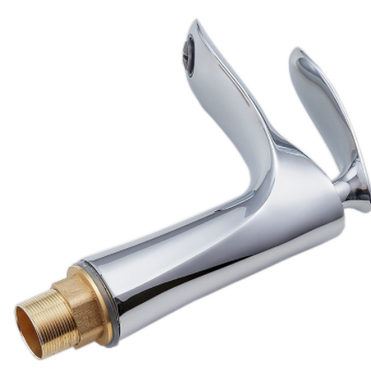 新品促销内置高标面盆单孔冷热水龙头卫生间台盆陶瓷盆浴室柜龙头图2