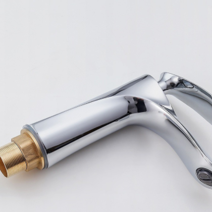 新品促销内置高标面盆单孔冷热水龙头卫生间台盆陶瓷盆浴室柜龙头图3