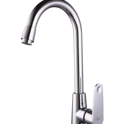 卫浴厂家供应菜盆水龙头套铜芯女神平三通菜盆厨房龙头图2