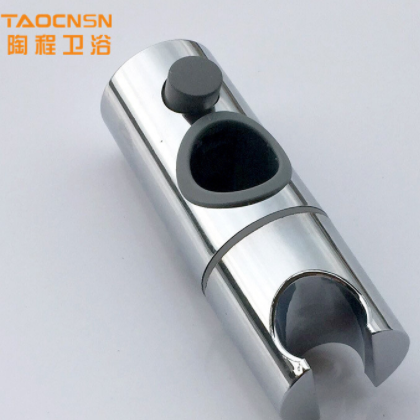 三档淋浴升降花洒中叉滑套可调喷头配件活动支架手持花洒管底座图2