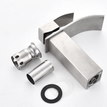 304不锈钢面盆水龙头 阳台四方过滤式冷热出水龙头家用洗手池龙头图3