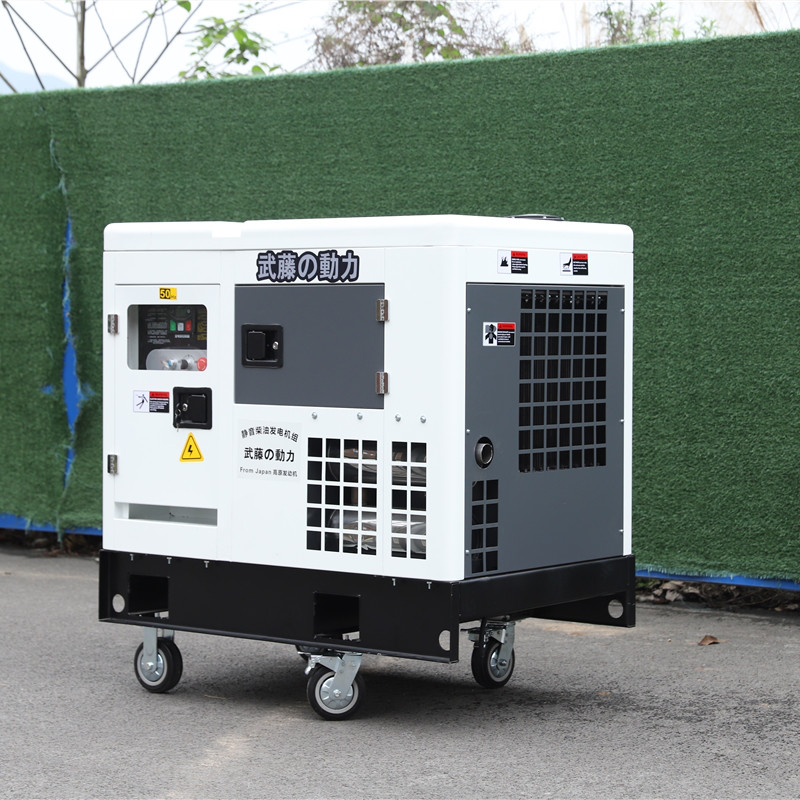 低噪音30kw汽油发电机用电安心车载静音