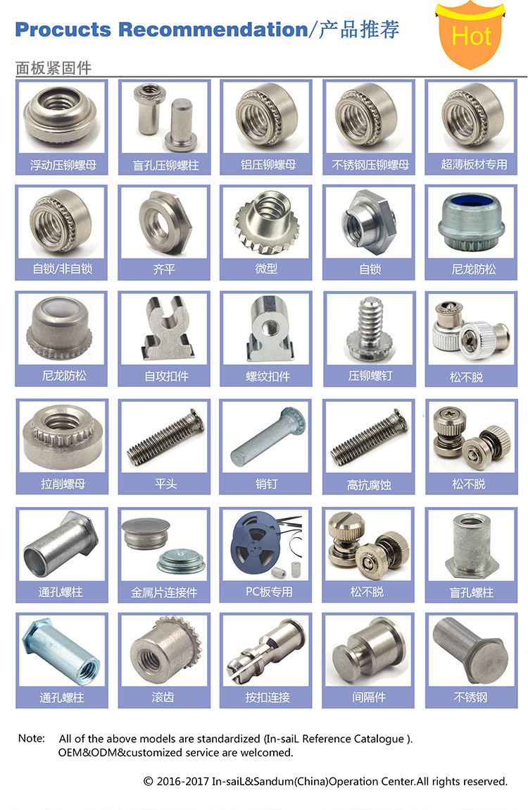G-表头-面板紧固件