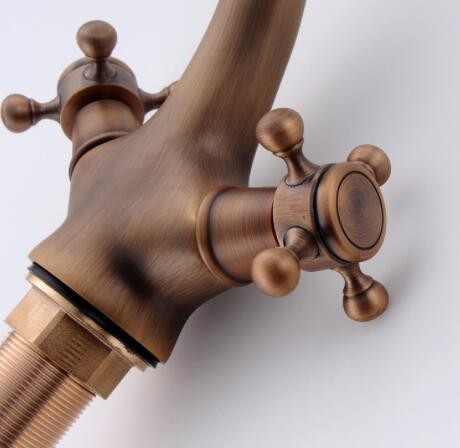 冷热水面盆龙头台盆浴室洗脸盆水龙头仿古台上盆水龙头厨房水龙头图2