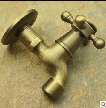 厂家批发直销家装建材水暖五金欧式台下仿古青玉石旋转面盆水龙头图3