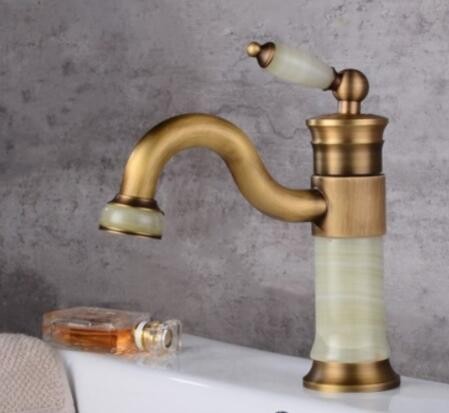 厂家批发直销家装建材水暖五金黑古拉丝仿古金色银色纯净水水龙头图3