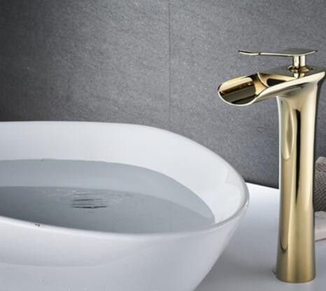 厂家直销欧式黑古金色烤白漆家装建材水暖五金浴室厨房水龙头图2