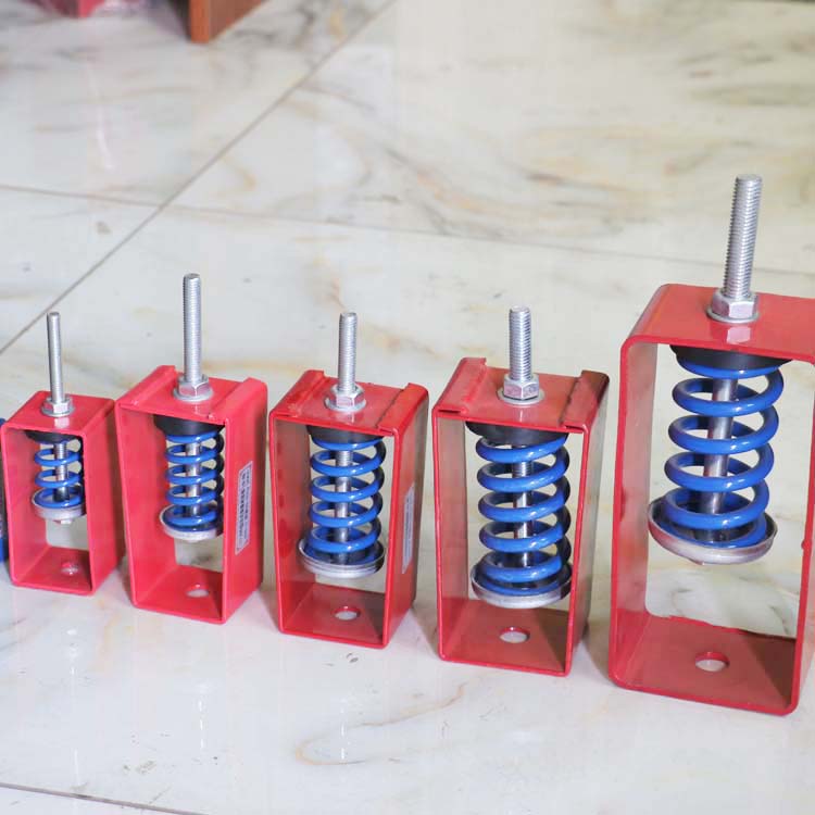 精通定做XHS型阻尼弹簧减震器 吊式阻尼弹簧减振器