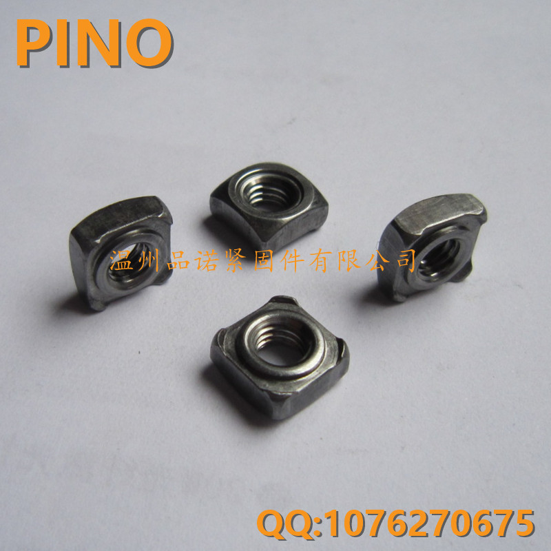 5、四方焊接螺母M6x11x5