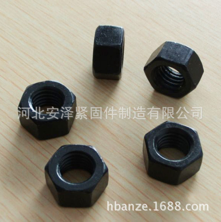 碳钢高强度六角螺帽(GB6170、DIN934、ISO403