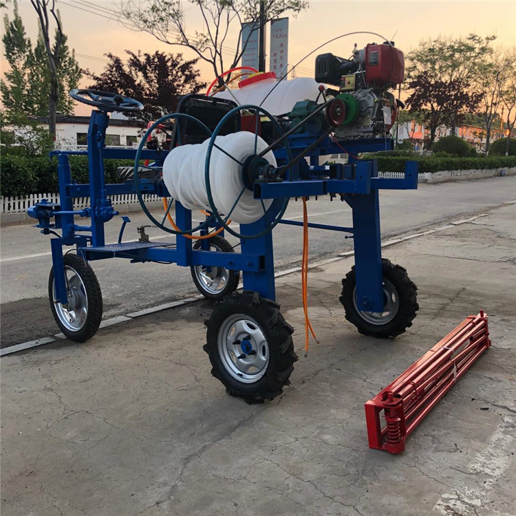 枝江宽幅多喷头打药机灵活自如