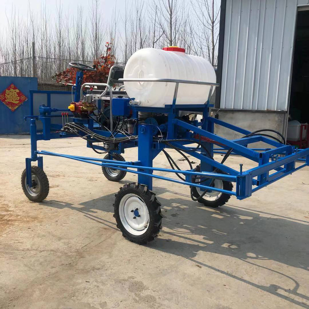 枝江宽幅多喷头打药机灵活自如