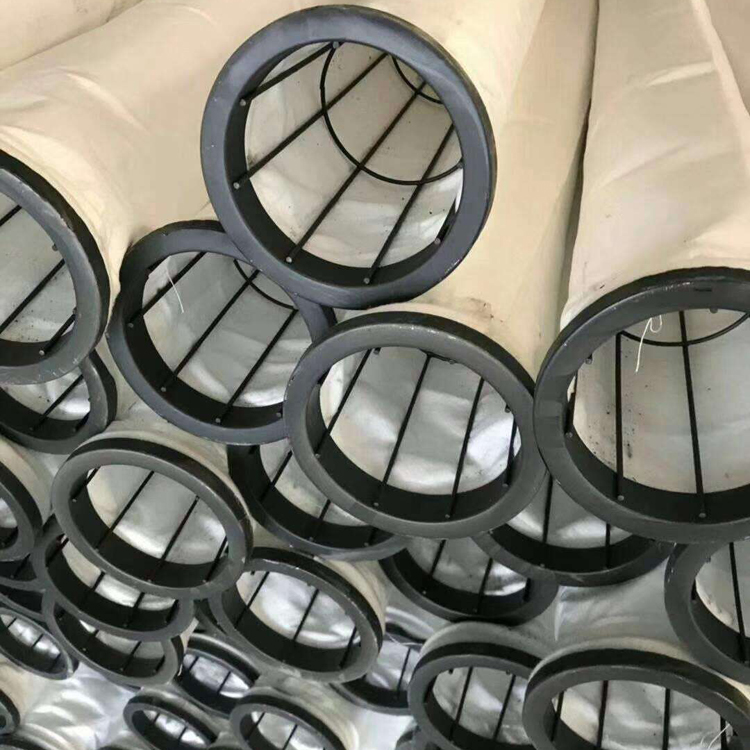 兴佳供应喷塑袋笼有机硅除尘骨架弹簧镀锌伸缩除尘框架