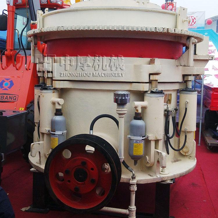 河南中厚机械 品质好圆锥式破碎机 厂家供应玄武岩铜矿石破矿机 品质好碎石机