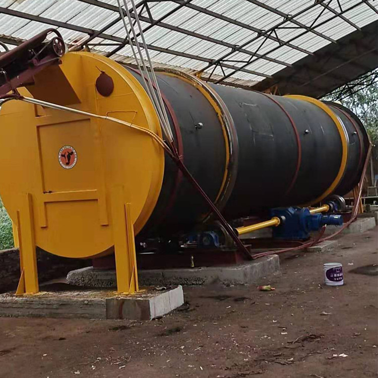 发酵滚筒 滚筒式好氧发酵设备