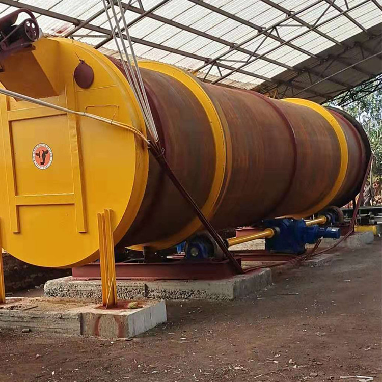 发酵滚筒 滚筒式好氧发酵设备