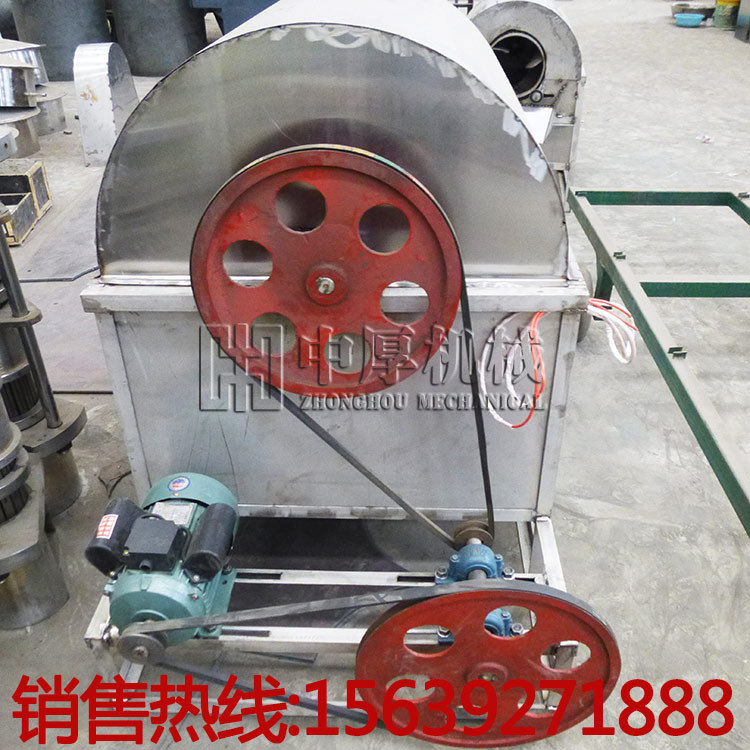 100斤全不锈钢电加热滚筒炒货机