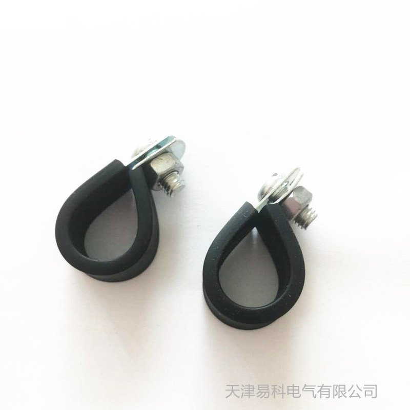云南迪庆易科供应双层管夹 轻型管夹 抱箍
