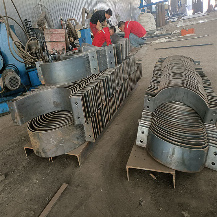 管夹横担 四螺栓管夹实体厂家 河北广拓加工定制
