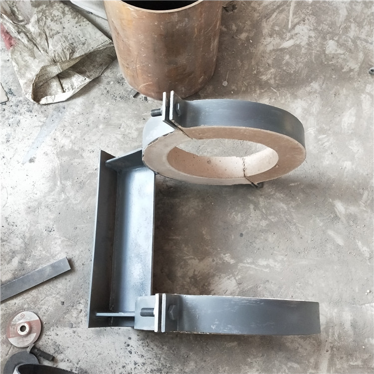 浙江  固定隔热管托  管夹管托   皓刚厂家