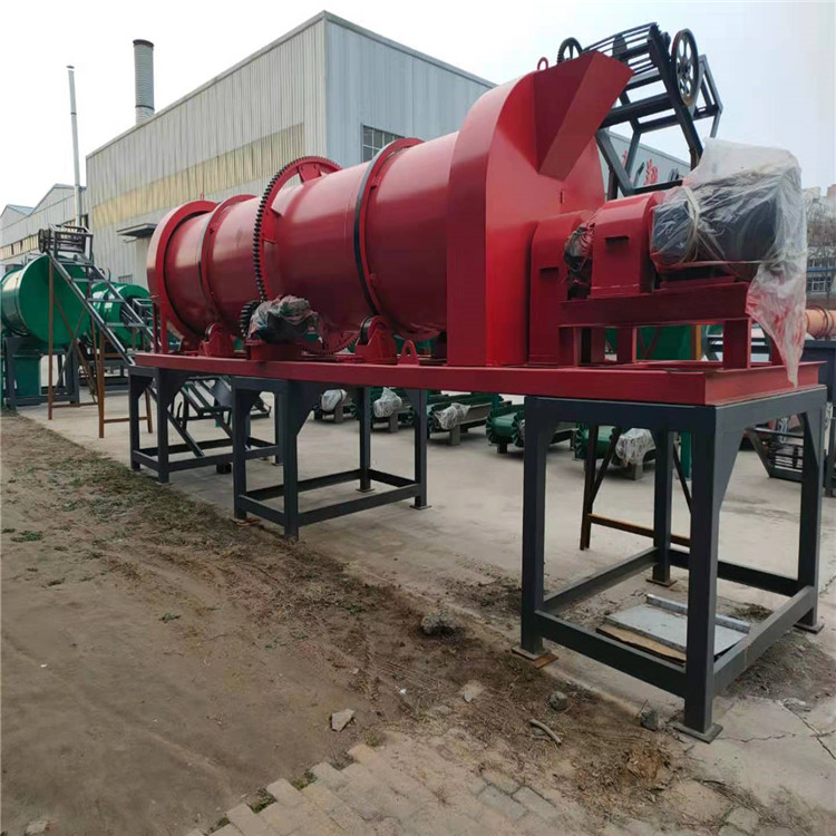 秸秆有机肥设备 滚筒筛分机 采购