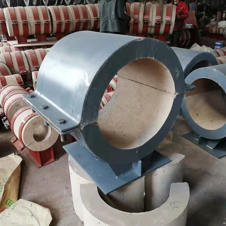 陕西  固定隔热管托  管夹管托   皓刚管道厂家