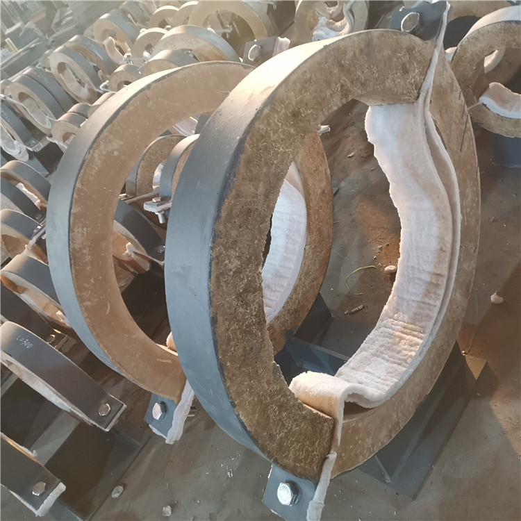 贵州 单管夹蛭石隔热管托 江苏隔热管托 志昂厂家