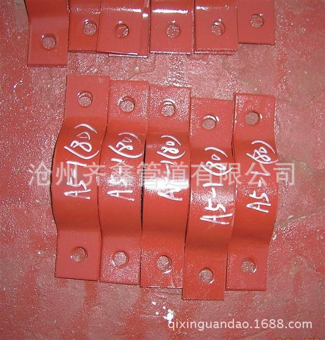 基准型双螺栓管夹  123