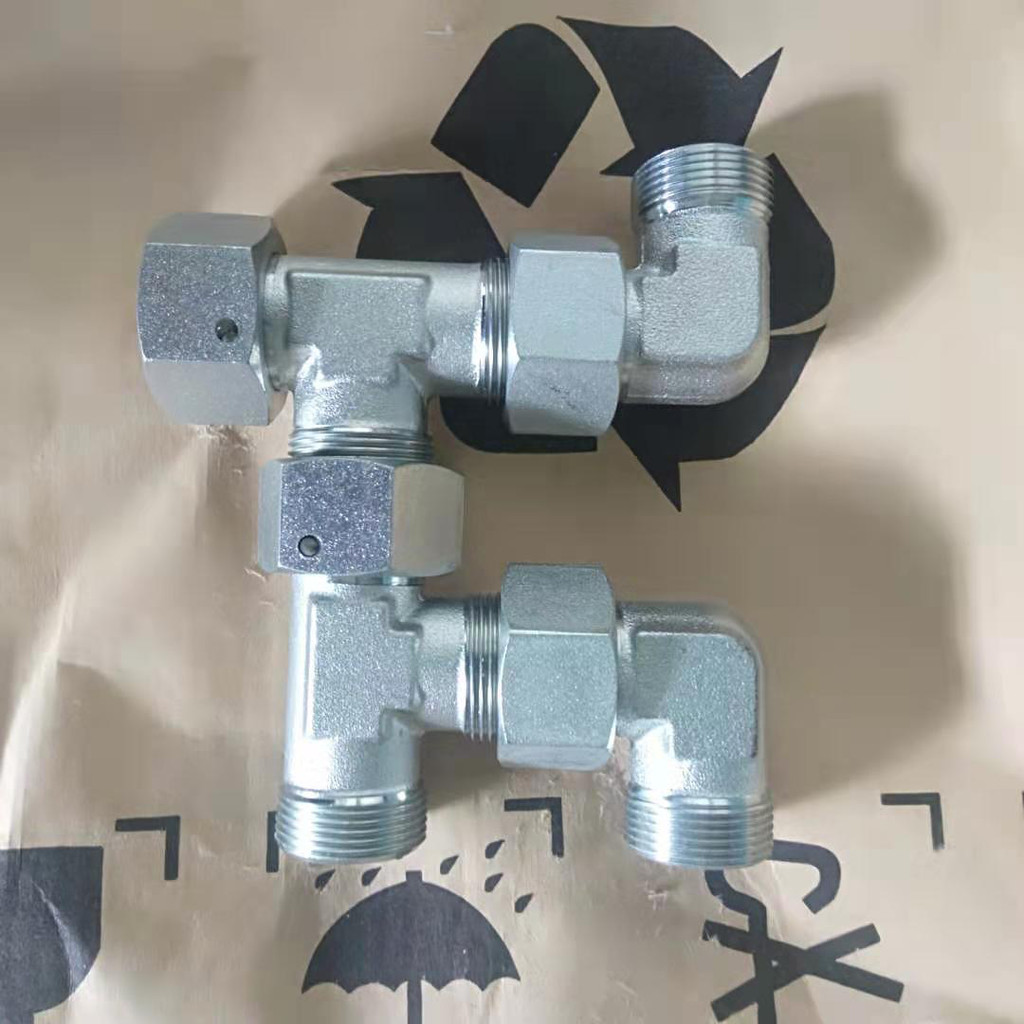 英振 过渡接头 碳钢液压接头厂家 液压直角 三通 直通