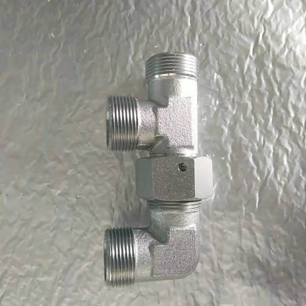 英振 过渡接头 碳钢液压接头厂家 液压直角 三通 直通