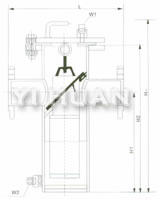 篮式过滤器 结构图