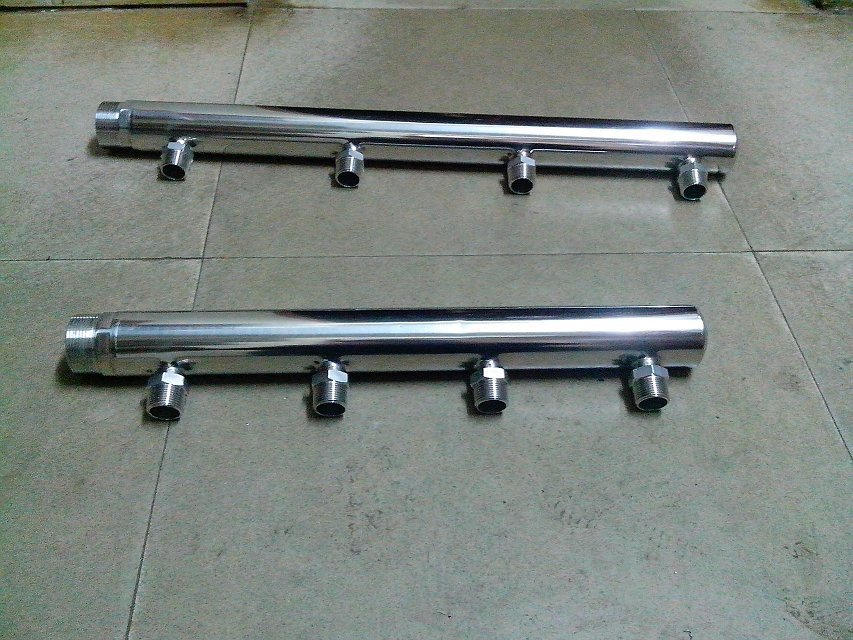 分水口带角分水器