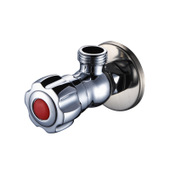 富奥卫浴 全铜加厚三角阀 黄铜止水阀热水器冷热 八字角阀