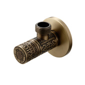 厂家直供全铜三角阀 防暴抗压 加厚防断裂 仿古雕花专业三角阀