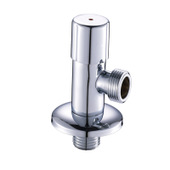 条轮冷热快开红冲角阀 黄铜三角阀 防爆加厚全铜三角阀 厂家直销