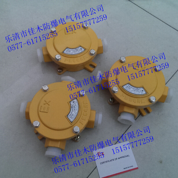 黄色防爆接线盒 2