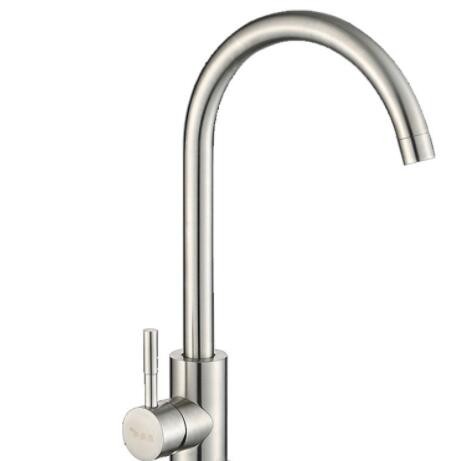 不锈钢菜盆龙头 360度旋转不锈钢洗菜盆冷热厨房水龙头图2