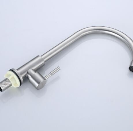 单冷菜盆水龙头 不锈钢水槽龙头 304不锈钢洗菜盆龙头单冷水龙头图3