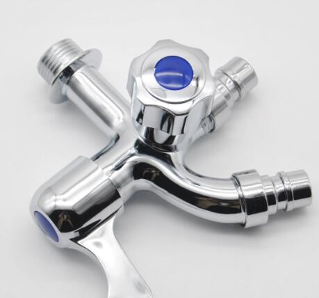 厂家直销 锌合金侧开多功能洗衣机龙头 卫浴批发图3