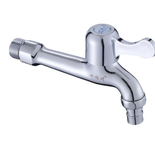 14cm加长水龙头 厂家直销 水暖卫浴批发拖把池龙头 特长尖咀图2