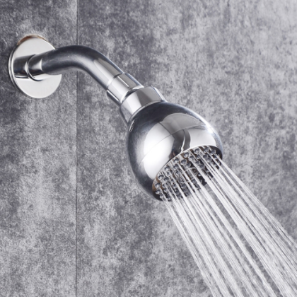 厦门厦颂跨境外贸淋浴增压全电镀花洒顶喷头小莲蓬头宾馆澡堂喷头图2