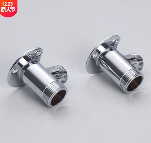 铜淋浴花洒明装改暗装接头 水龙头转接头花洒暗装转明装座图3