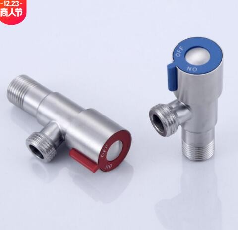 不锈钢三角阀马桶角阀洗脸盆止水阀不锈钢角阀图3