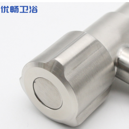 不锈钢304角阀水咀单冷洗衣机三角阀4分快开接口快开拖把止水角阀图3