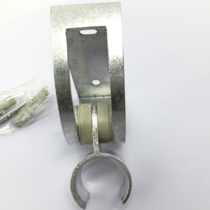 源头厂家 高档花洒底座 太空铝加厚可调节花洒座 花洒支架带吸塑图3