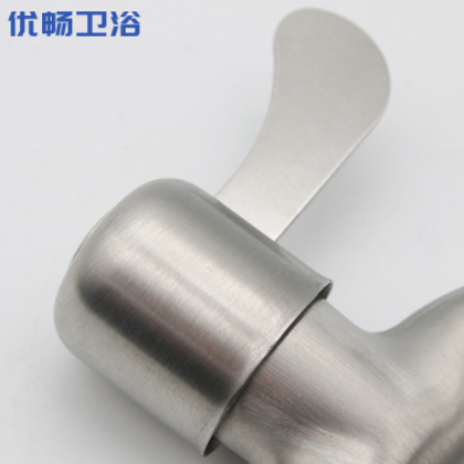 源头厂家不锈钢304 加长洗衣机水龙头 14公分快开龙头拖把池水咀图2