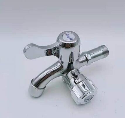 厂家直销4分快开龙头多功能双用洗衣机水龙头一进两出水龙头图2