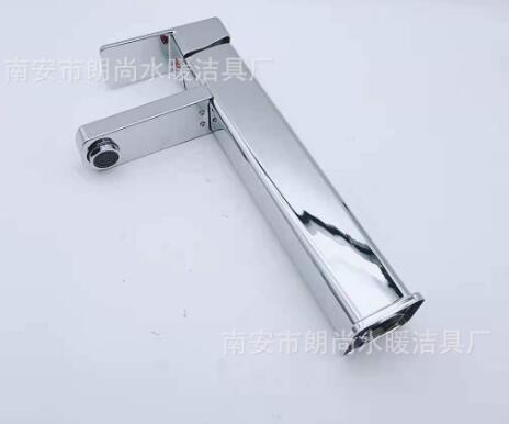 厂家自销四方面盆冷热水龙头洗脸盆洗手盆加高单孔台上盆水龙头图3